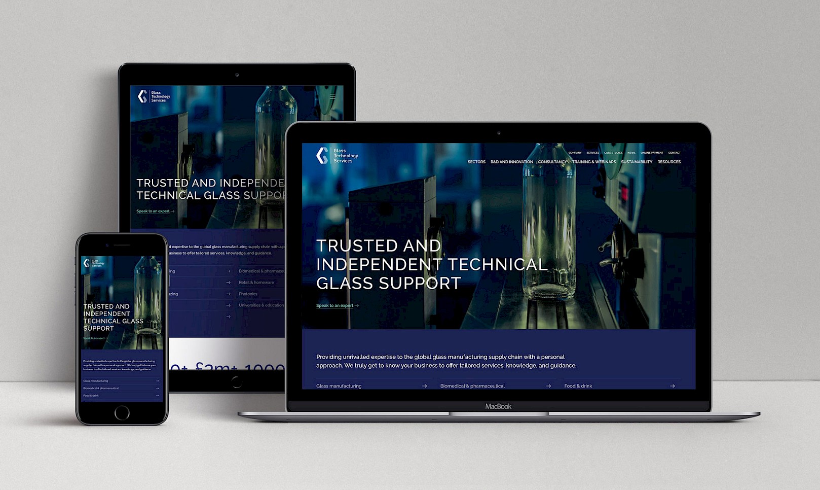 Glass Technology Services launch new website to showcase expertise